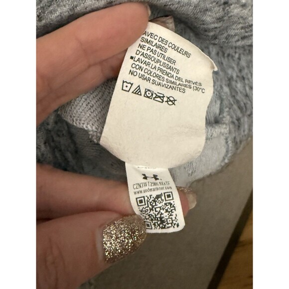 Under Armour Women's UA Rival Terry Hoodie Gray M Medium - Picture 5 of 8